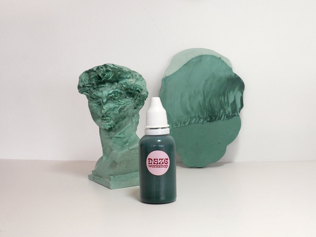 EMERALD green | TINT & MARBLE liquid pigments